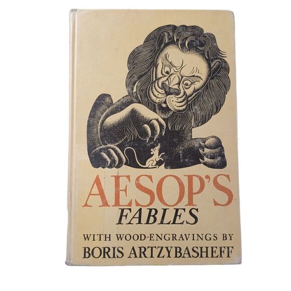 Aesop's Fables with Wood-Engravings by Boris Artzybasheff Rare Book - Picture 1 of 11